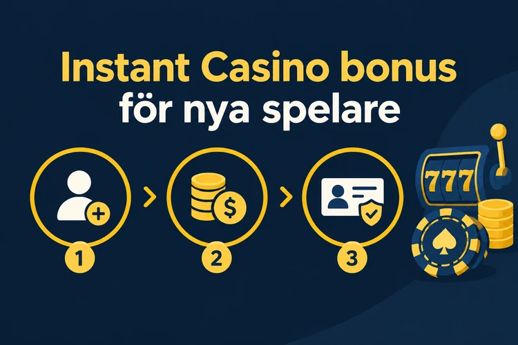 Instant Casino bonus för nya spelare
