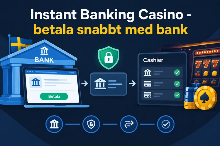 Instant Banking Casino - betala snabbt med bank