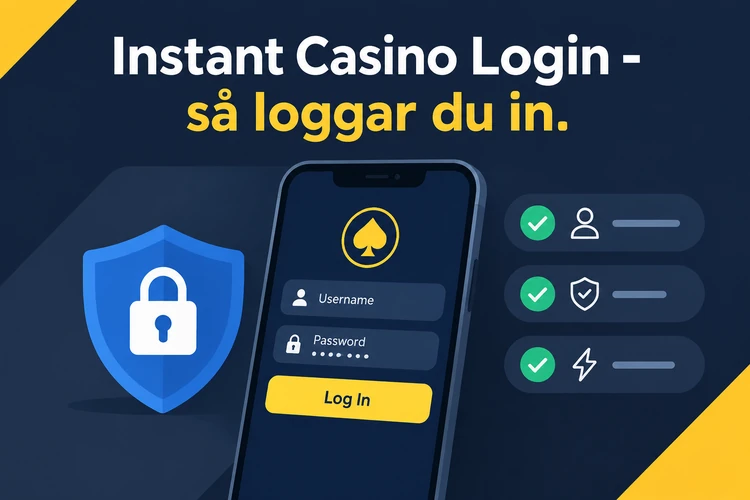 Instant Casino Login - så loggar du in