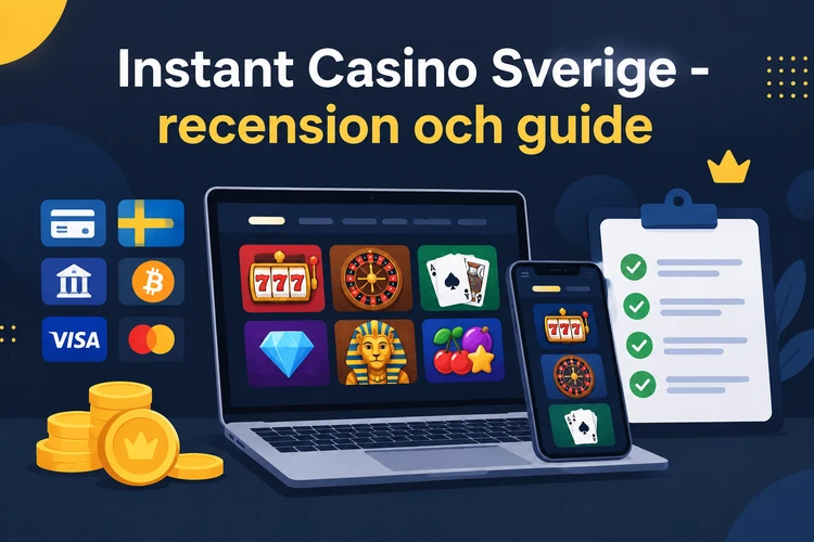 Instant Casino Sverige - recension och guide