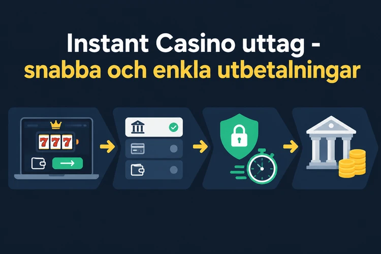 Instant Casino uttag - snabba och enkla utbetalningar